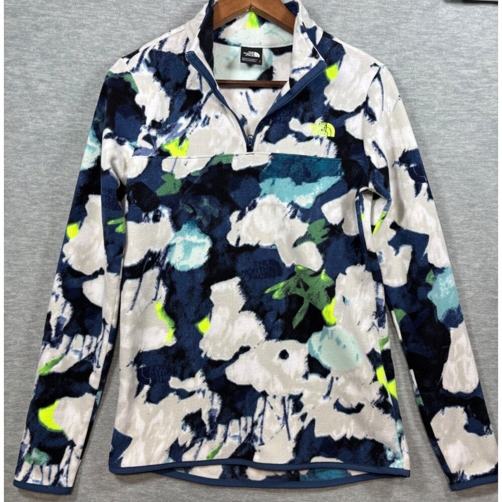 The North Face Womens X Fleece Pullover TKA Glacier 1/4‎ Zip Casual Hiking Gorp